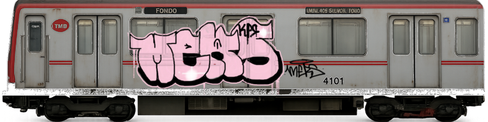 Digital graffiti by MERS1/MANR on Platform E5