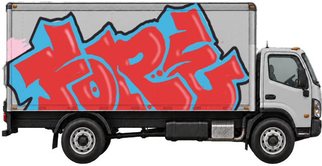 Digital graffiti by Fore12 on Platform B12