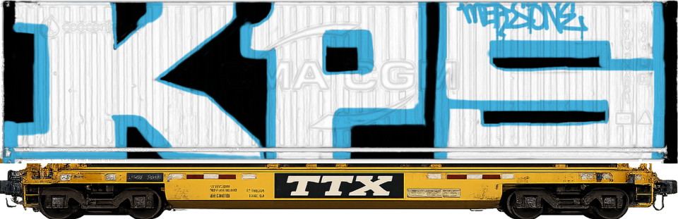 Digital graffiti by MERS1/MANR on Platform B10