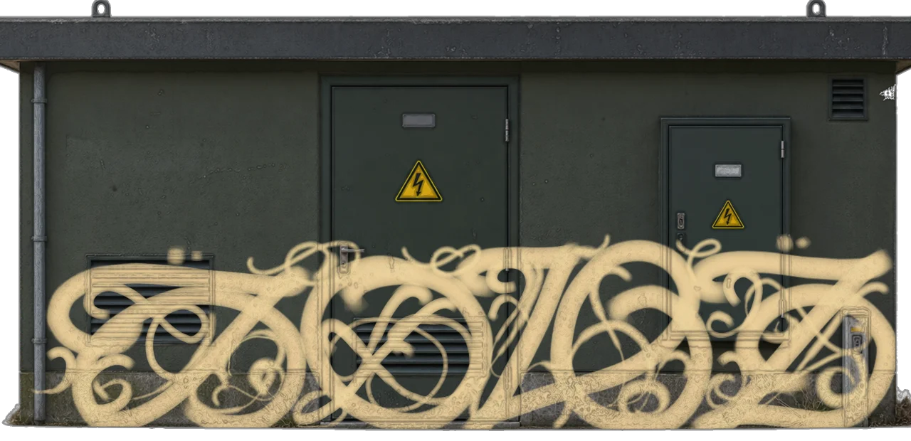 Digital graffiti by Joviman2405 on Wall Bay 18