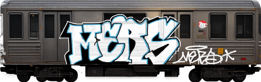 Digital graffiti by MERS1/MANR on Platform C4