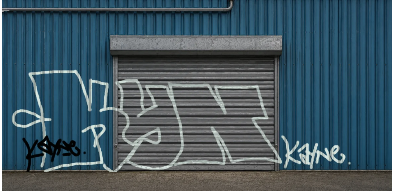 Digital graffiti by kyn on Wall Bay 02