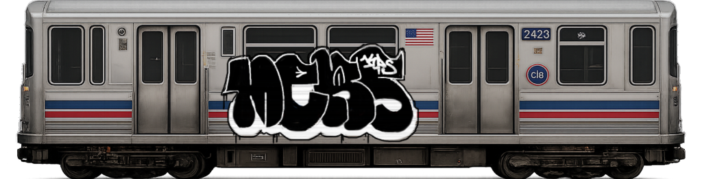Digital graffiti by MERS1/MANR on Platform D2