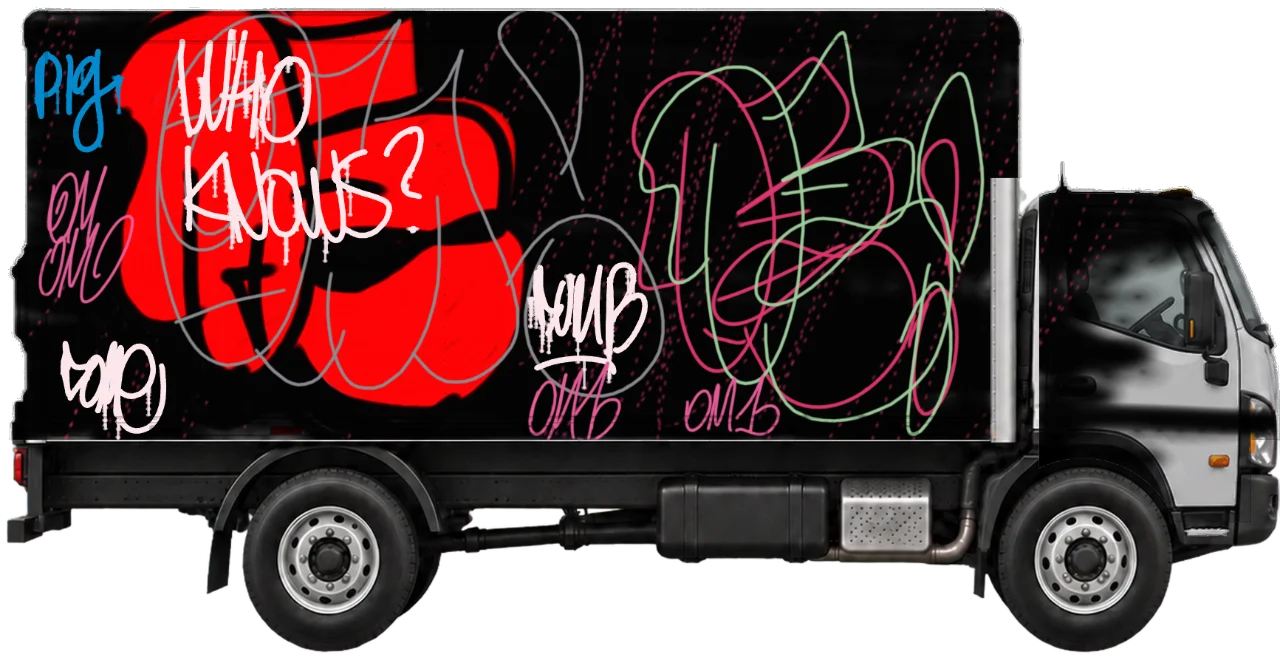 Digital graffiti by DOME on Platform B12