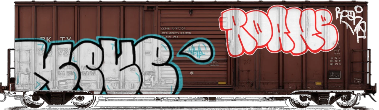 Digital graffiti by Roane on Cargo V2