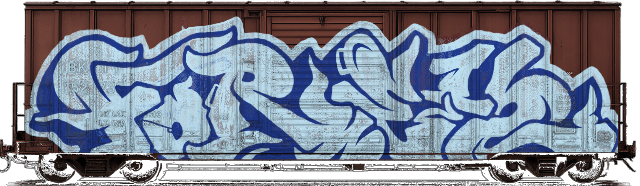 Digital graffiti by Fore12 on Cargo V2