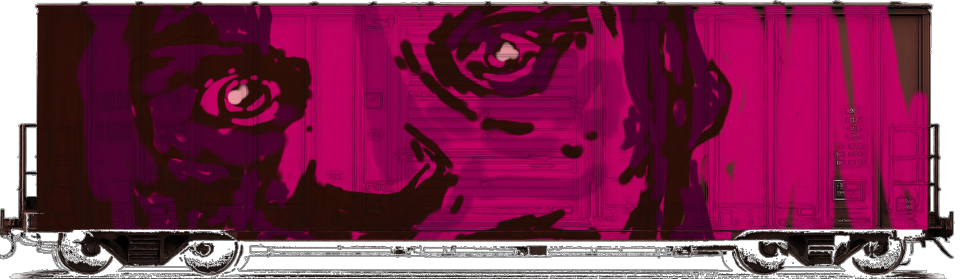 Digital graffiti by MOSH on Cargo V2