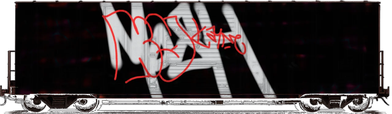 Digital graffiti by kayne on Cargo V2