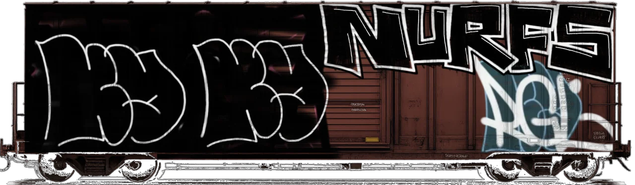 Digital graffiti by nurfs on Cargo V2