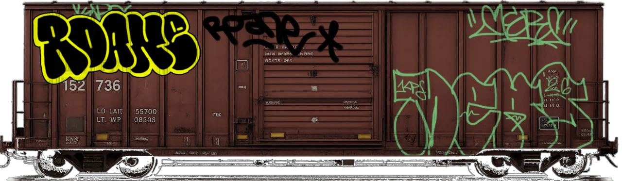 Digital graffiti by Roane on Cargo V2