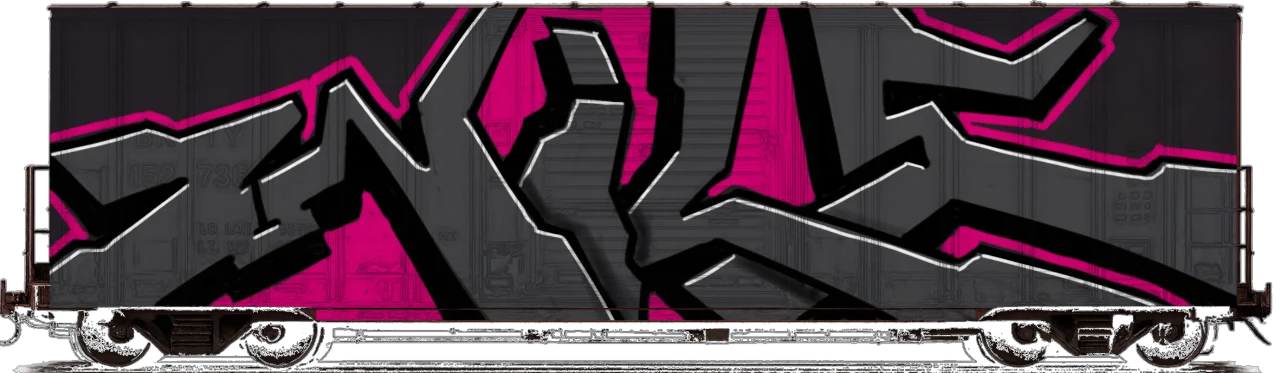 Digital graffiti by Wils1 on Cargo V2