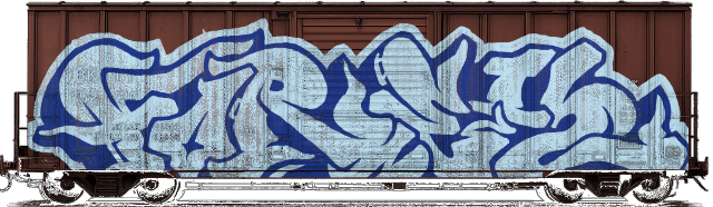 Digital graffiti by Fore12 on Cargo V2