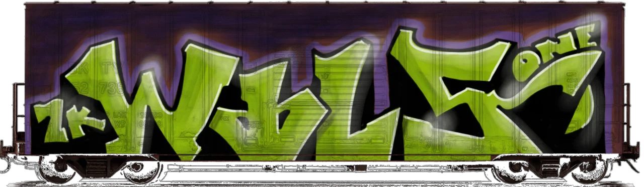 Digital graffiti by Wils1 on Cargo V2