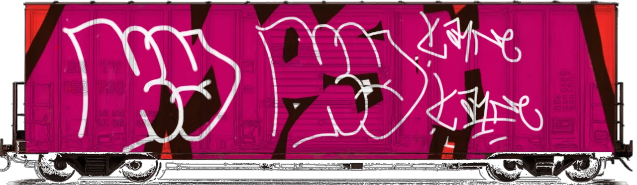 Digital graffiti by kayne on Cargo V2