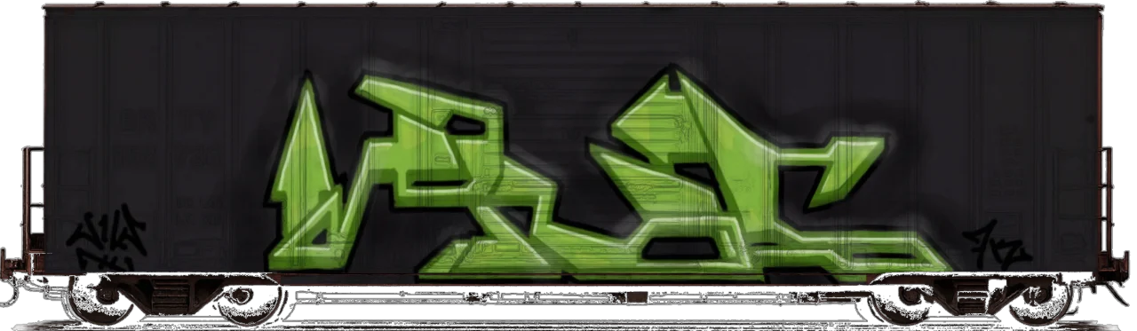 Digital graffiti by Wils1 on Cargo V2