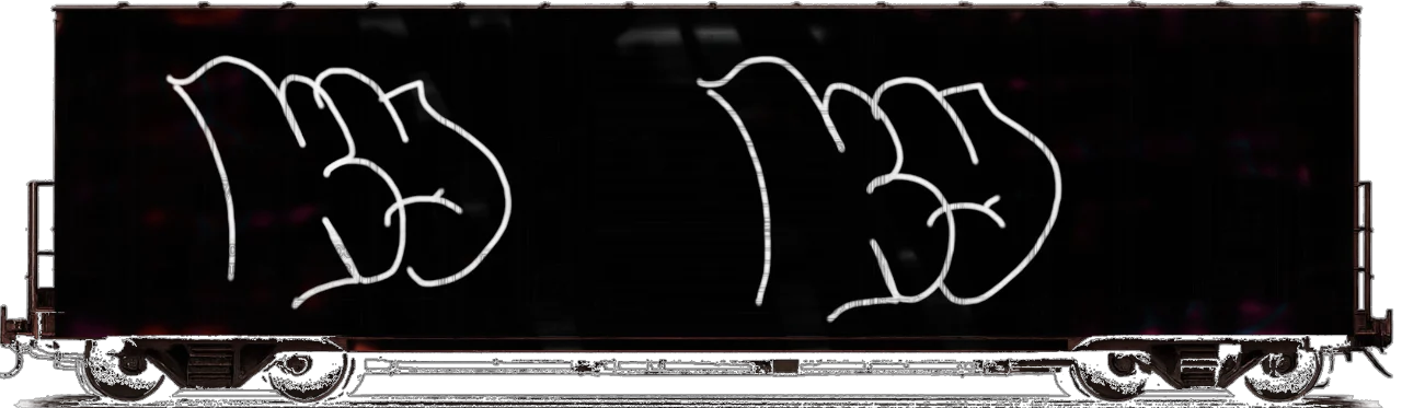 Digital graffiti by kayne on Cargo V2
