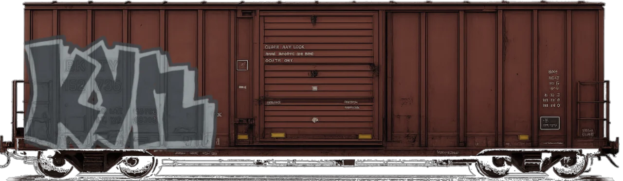 Digital graffiti by kyn on Cargo V2