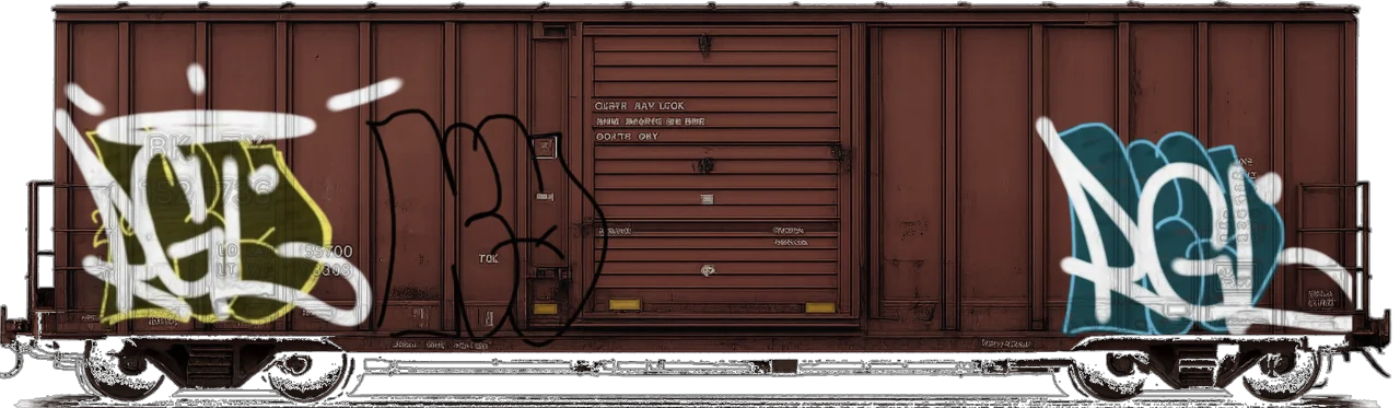 Digital graffiti by kayne on Cargo V2