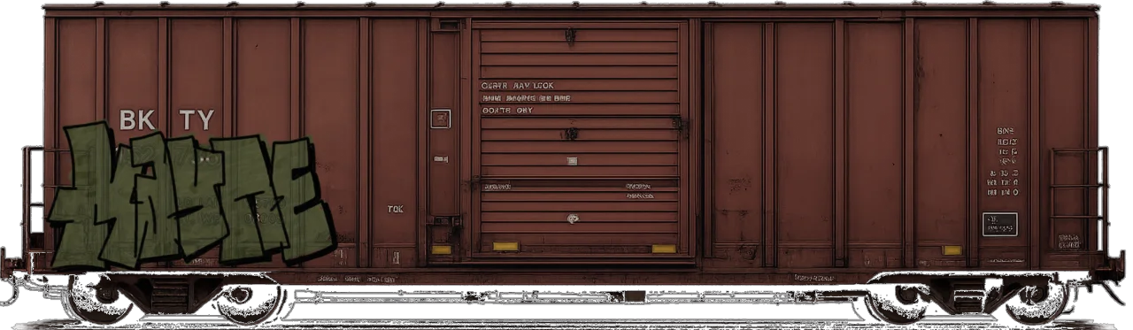 Digital graffiti by kayne on Cargo V2