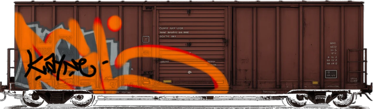 Digital graffiti by kyn on Cargo V2