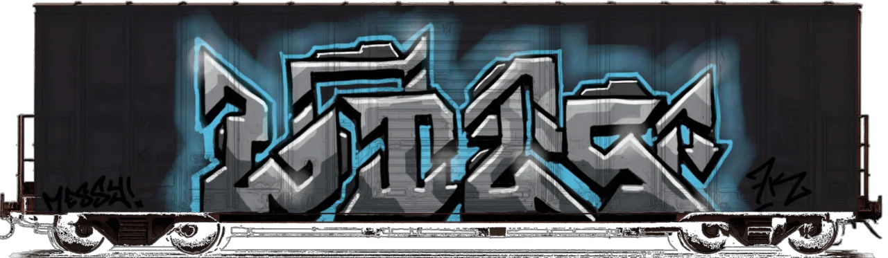 Digital graffiti by Wils1 on Cargo V2
