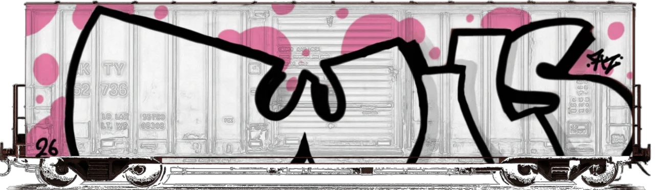 Digital graffiti by Wils1 on Cargo V2