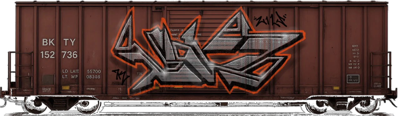 Digital graffiti by Wils1 on Cargo V2