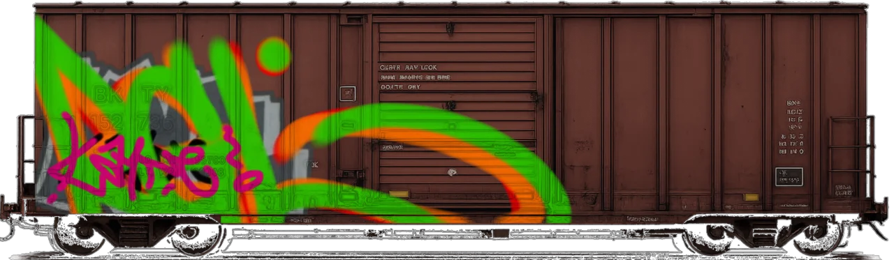 Digital graffiti by kyn on Cargo V2