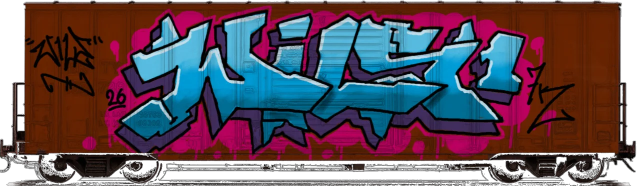 Digital graffiti by Wils1 on Cargo V2