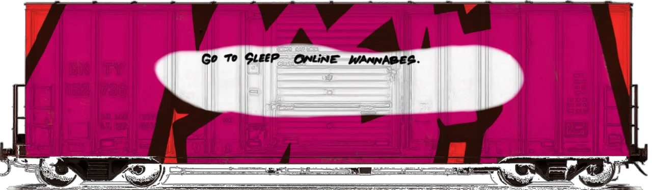 Digital graffiti by kayne on Cargo V2