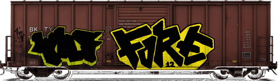 Digital graffiti by Fore12 on Cargo V2