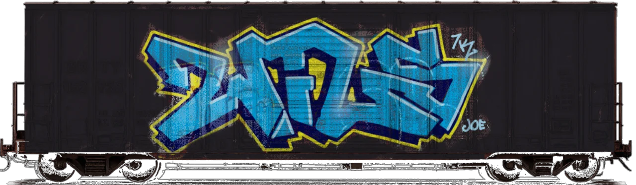 Digital graffiti by Wils1 on Cargo V2