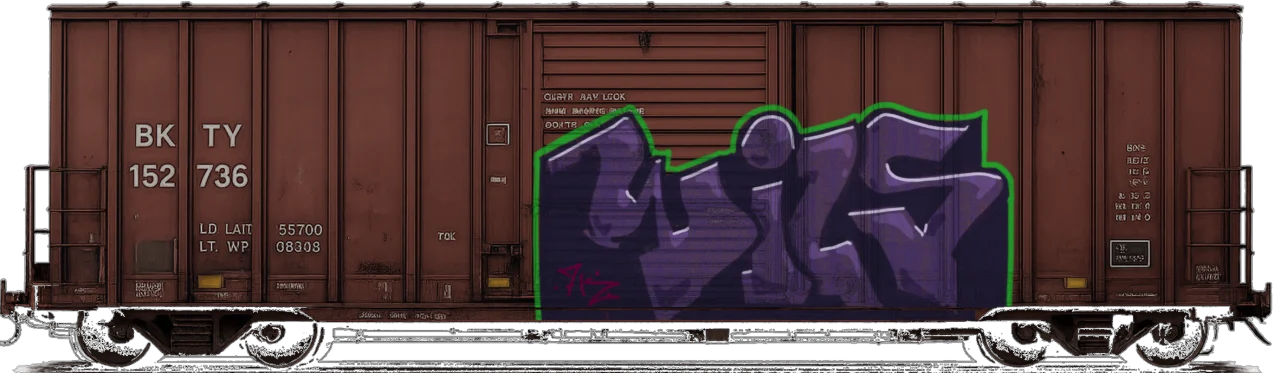 Digital graffiti by Wils1 on Cargo V2