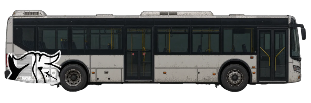 Digital graffiti by Wils1 on City Bus