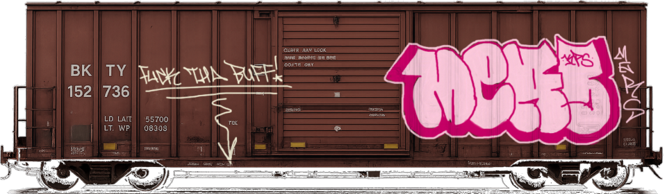 Digital graffiti by MERS1/MANR on Platform C10