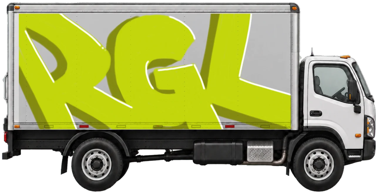 Digital graffiti by RGL on Truck