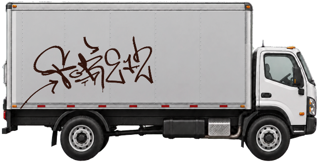 Digital graffiti by Fore12 on Truck