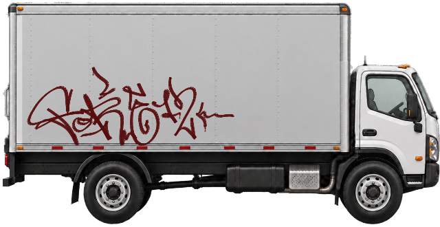 Digital graffiti by Fore12 on Truck