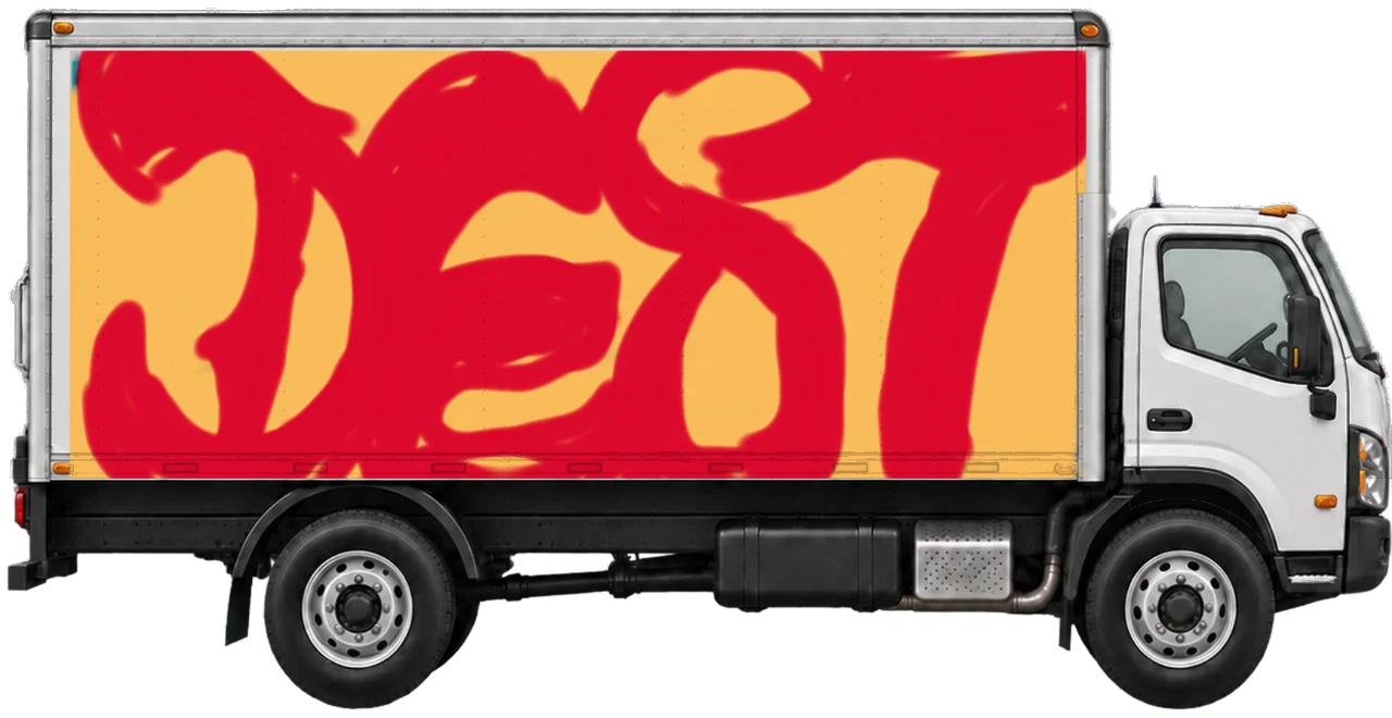 Digital graffiti by DestRoy on Truck