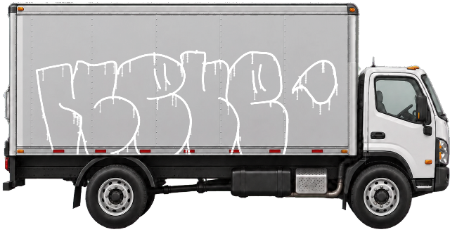 Digital graffiti by NEVE on Truck
