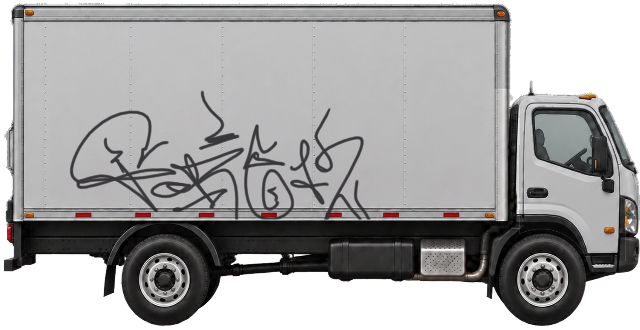 Digital graffiti by Fore12 on Truck