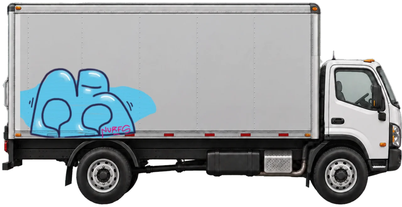 Digital graffiti by nurfs on Truck