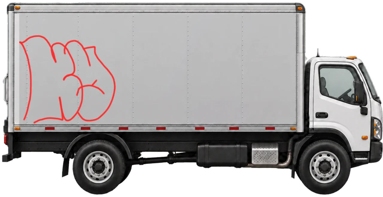 Digital graffiti by kayne on Truck
