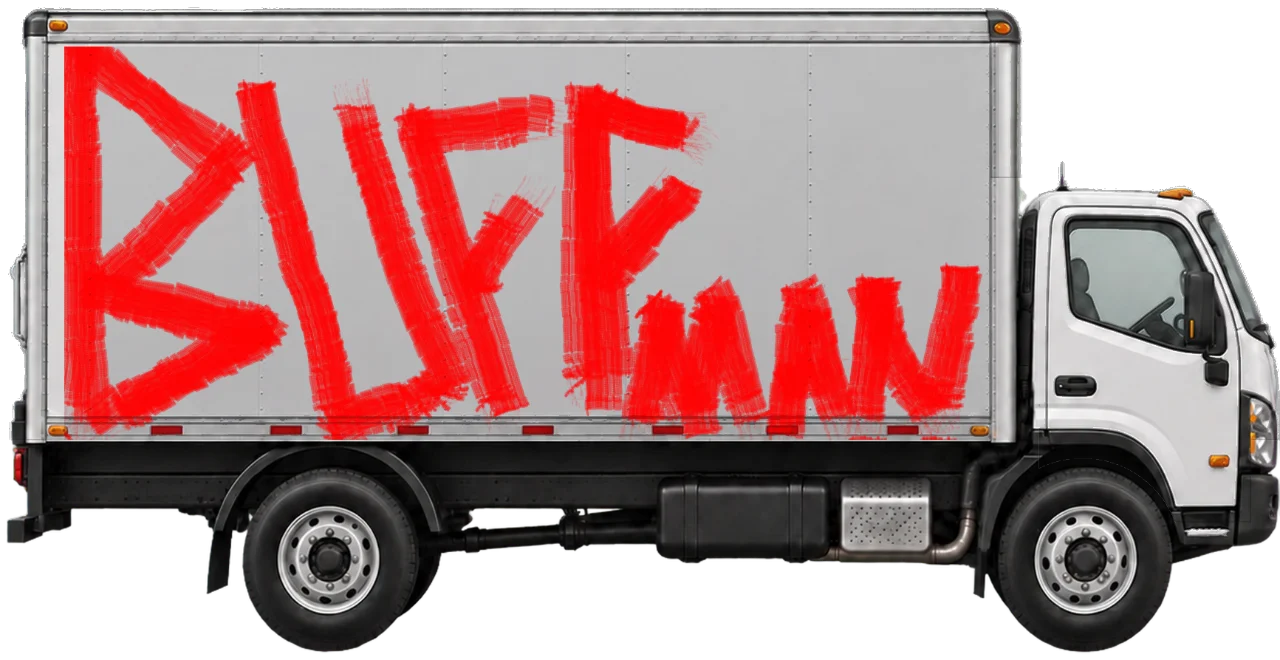 Digital graffiti by BUFFMAN on Truck