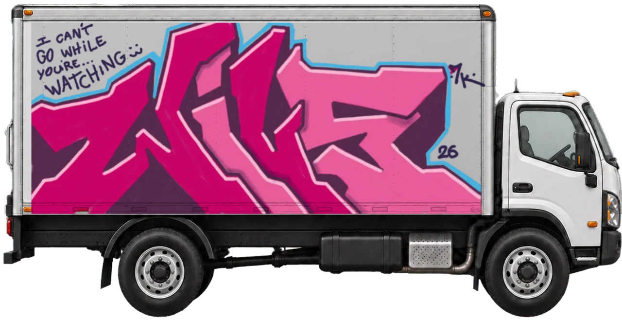 Digital graffiti by Wils1 on Truck