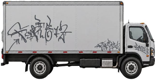 Digital graffiti by Fore12 on Truck