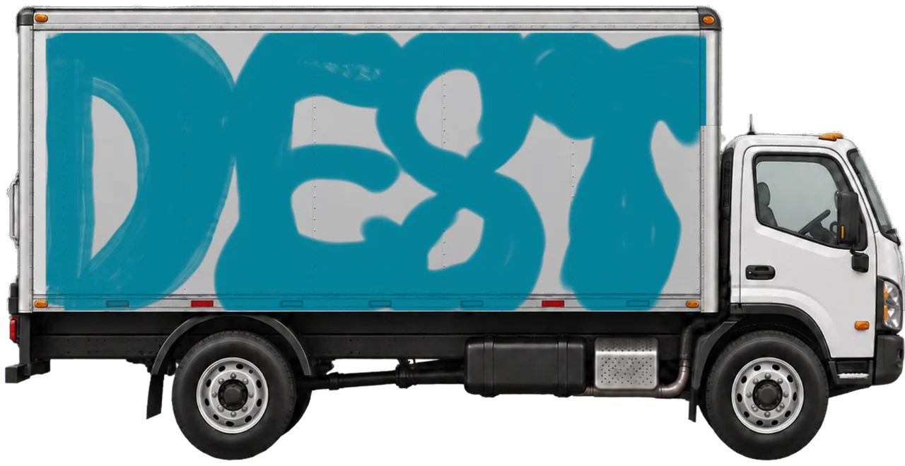 Digital graffiti by DestRoy on Truck