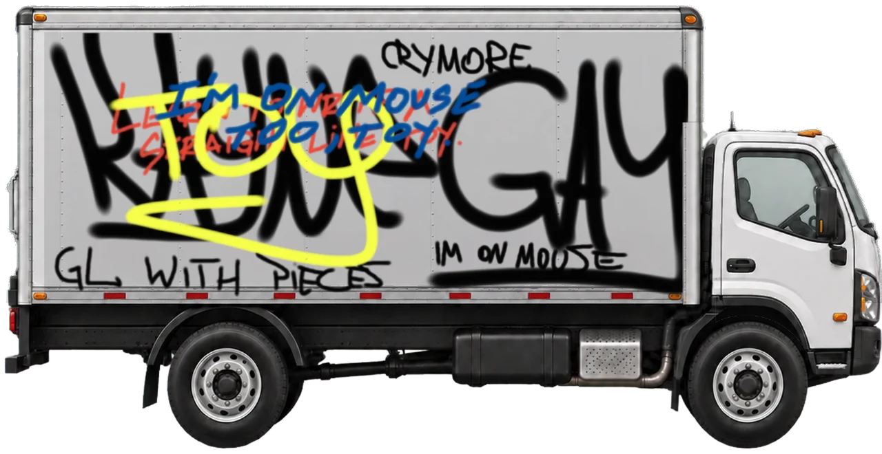 Digital graffiti by kayne on Truck