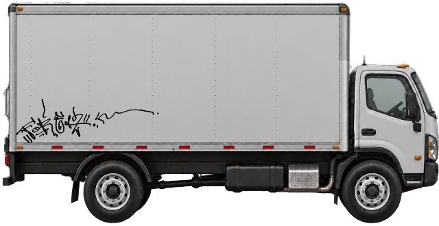Digital graffiti by Fore12 on Truck