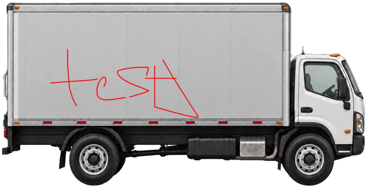 Digital graffiti by Gost on Truck